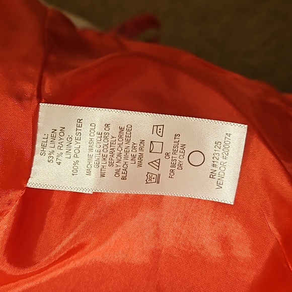 Chadwick of Boston Linen Blazer size Large - Picture 4 of 7